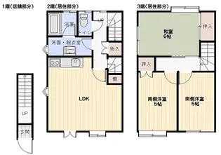 埼玉県熊谷市妻沼【一戸建】の間取り