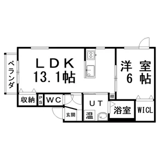 Destiny【2階】の間取り
