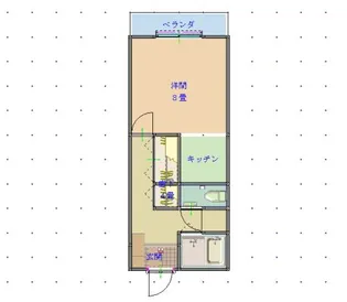 津山ハーモニー2【5階】の間取り