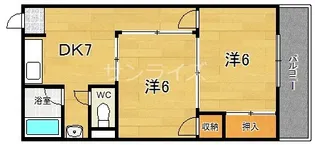 23ハイム【3階】の間取り