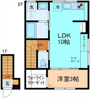 INTEGRAL Neo【2階】の間取り
