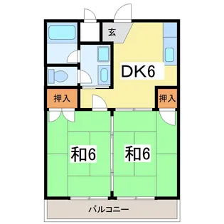 シャルム文京【3階】の間取り