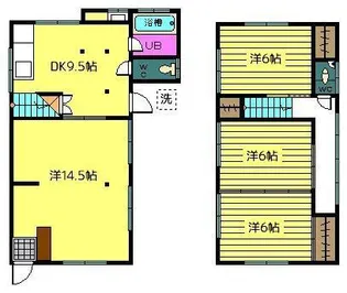 山口県岩国市南岩国町5【一戸建】の間取り
