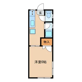 ケーツー中沢【2階】の間取り