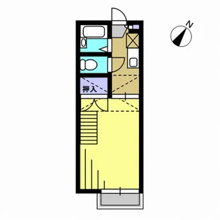 シルクロードK s【1階】の間取り