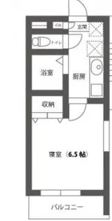ウェーブレジデンス中仙道B棟【1階】の間取り