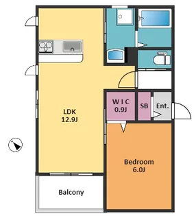 VILLA STELLA【3階】の間取り