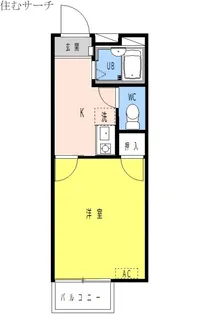 ジュネスシャトウ【1階】の間取り