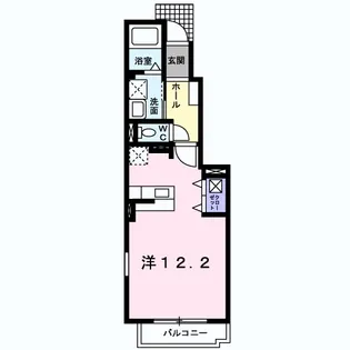 ローズガーデンヒルズ【1階】の間取り