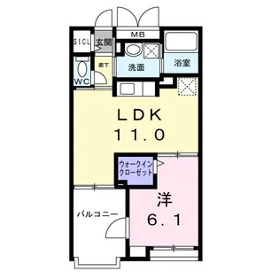 グレース【3階】の間取り