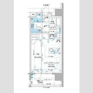 オーパスレジデンス中板橋【5階】の間取り