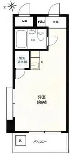 プリリアン・メゾン・オノ【1階】の間取り