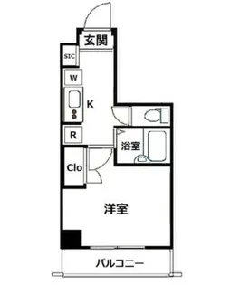 サンテミリオン江戸川橋【3階】の間取り