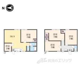 コーポリリー【1階】の間取り