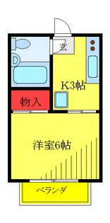 パールハイム【2階】の間取り