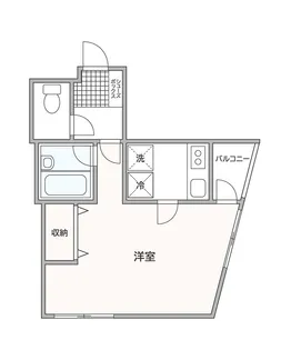 市原ビル【2階】の間取り