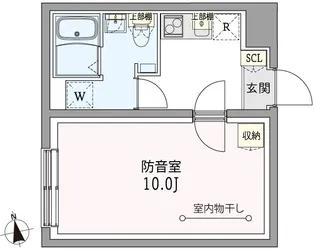 CASA RASICLAS Itabashi-Oyama【3階】の間取り