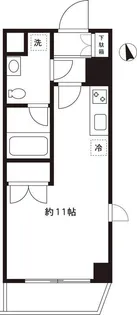 ミテッツァ大森II【4階】の間取り