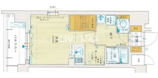 アスヴェル京都烏丸五条【3階】の間取り