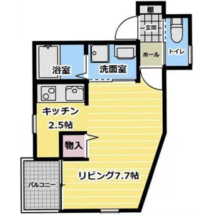 兵庫県明石市大久保町大久保町【アパート】の間取り