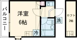 住吉ハイツ【1階】の間取り