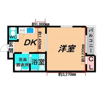 S.field鶴見【1階】の間取り