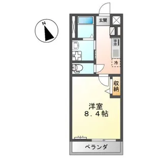 メゾン プラージュ【1階】の間取り