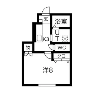 プラッツT【1階】の間取り