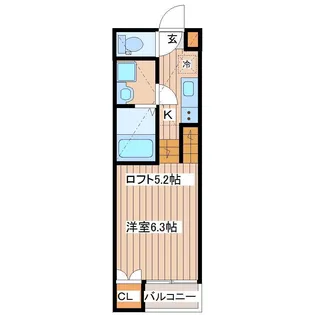 Abelia【2階】の間取り