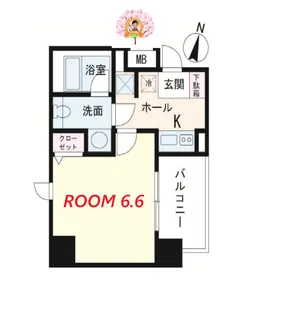 神奈川県横浜市南区二葉町3【マンション】の間取り