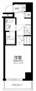 東京都北区赤羽南2【マンション】の間取り