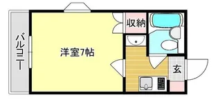 エスペーロ伊島【3階】の間取り