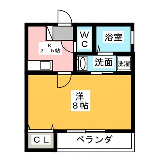 リブレア西桜町【2階】の間取り