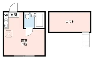 1Rの間取り画像