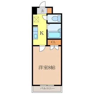 愛知県日進市赤池1【マンション】の間取り