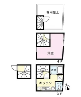 LAVA TOWER【3階】の間取り