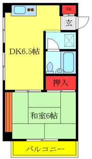 赤羽トナミビル【3階】の間取り