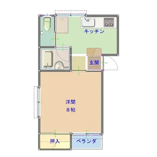 センシブルy【1階】の間取り