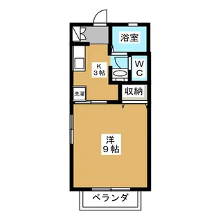 ソレイユ寿香【1階】の間取り