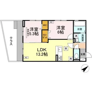 Blanc Cube【3階】の間取り