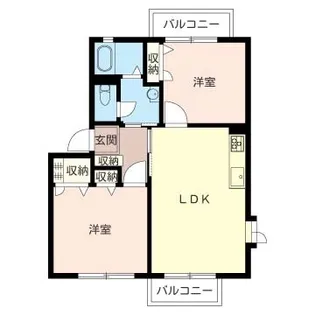 エムズハウスII【2階】の間取り