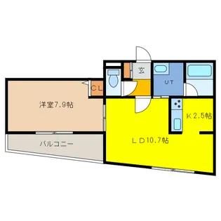 北海道千歳市春日町4【マンション】の間取り