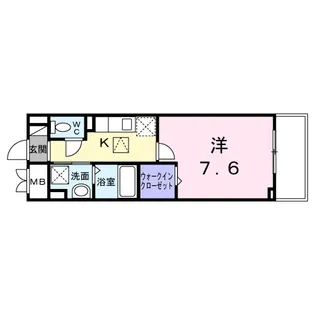 Casa南千住【2階】の間取り