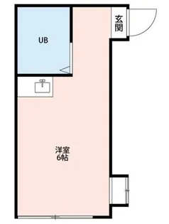 シャンブル中野【1階】の間取り