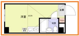 ダイヤモンドビル東日本橋第三【3階】の間取り