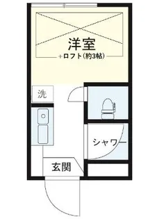 テラス西永福【2階】の間取り
