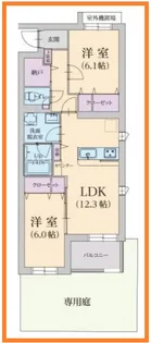 アルフィーネ【1階】の間取り