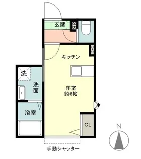 シアナ大成【3階】の間取り
