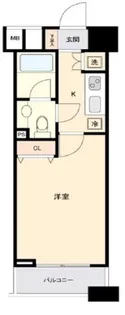東京都新宿区西新宿7【マンション】の間取り