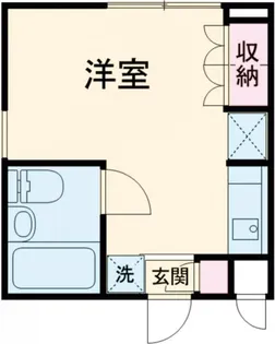 グリーンピア国立【2階】の間取り